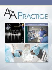 Anesthesia & Analgesia Case Reports 2021 Full Archives True PDF
