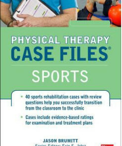 Physical Therapy Case Files, Sports (LANGE Case Files) 1st Edition
