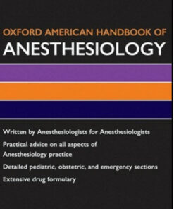 Oxford American Handbook of Anesthesiology