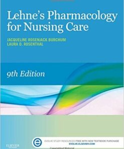 Lehne's Pharmacology for Nursing Care, 9e 9th Edition