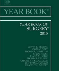 Year Book of Surgery 2015, 1e (Year Books) Annual Edition