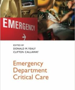 Emergency Department Critical Care  1st Edition