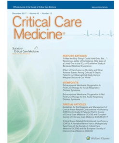 Critical Care Medicine 2017 PDF