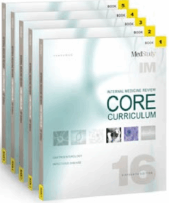 Medical Study - Internal Medicine REVIEW  Core CURRICULUM 16 - 5 Volume PDF