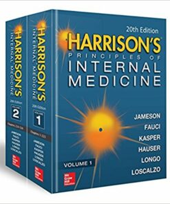 Harrison's Principles of Internal Medicine, Twentieth Edition (Vol.1 & Vol.2) , 2018 PDF