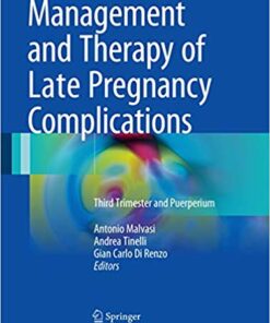 Management and Therapy of Late Pregnancy Complications: Third Trimester and Puerperium 1st ed. 2017 Edition PDF