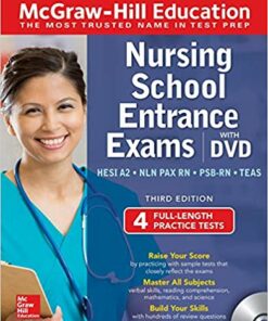 McGraw-Hill Education Nursing School Entrance Exams with DVD, Third Edition 3rd Edition PDF