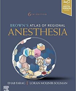 Brown's Atlas of Regional Anesthesia 6th Edition PDF & Video