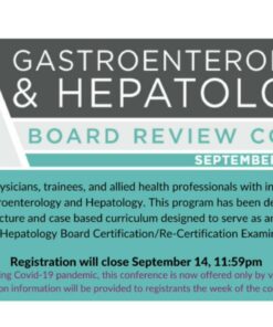Baylor College of Medicine Annual GI and Hepatology Board Review Course 2021