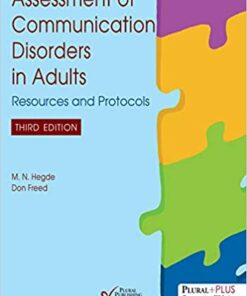 Assessment of Communication Disorders in Adults: Resources and Protcols, 3rd Edition (Original PDF from Publisher)