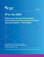 CLSI EP10-A3-AMD (R2019) : Preliminary Evaluation of Quantitative Clinical Laboratory Methods, Approved Guideline - Third Edition, EP10A3AMDE (PDF) 2014