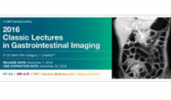2016 Classic Lectures in Gastrointestinal Imaging - A Video CME Teaching Activity