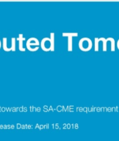 2018 Computed Tomography: National Symposium - BODY ONLY - A Video CME Teaching Activity