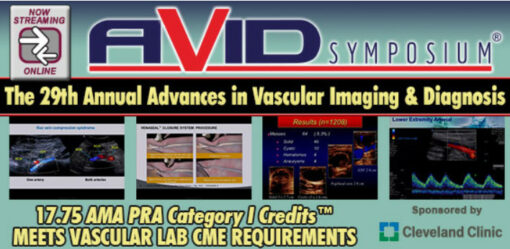 29th Annual Advances in Vascular Imaging and Diagnostics