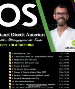 Osteocom Restauri Diretti Anteriori - Luca Tacchini Qualità e ottimizzazione dei tempi (Italiano)
