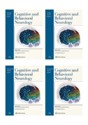 Cognitive & Behavioral Neurology 2021 Full Archives  True PDF