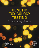 Genetic Toxicology Testing A Laboratory Manual 2016 original pdf