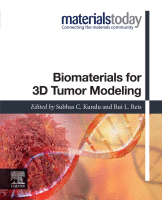 Biomaterials for 3D Tumor Modeling A volume in Materials Today 2020 Original pdf