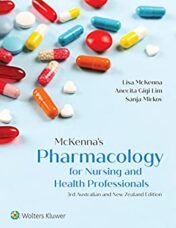 McKenna's Pharmacology: For Nursing and Health Professionals, 3rd Edition 2021 EPUB3 + Converted PDF