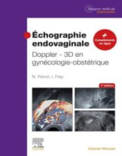 Échographie endovaginale Doppler – 3D: en gynécologie-obstétrique, 7th Edition 2022 Original PDF