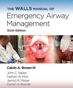 The Walls Manual of Emergency Airway Management, 6th Edition (EPUB3)