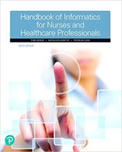 Handbook of Informatics for Nurses & Healthcare Professionals, 6th Edition - Original PDF 2018