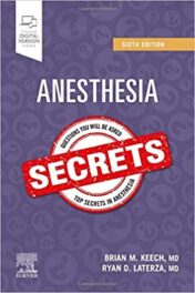 Anesthesia Secrets E-Book, 6th Edition (Original PDF) 2020