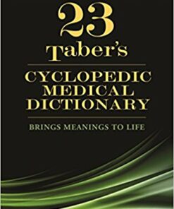 Taber’s Cyclopedic Medical Dictionary, 23rd Edition (Original PDF)