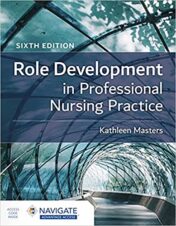 Role Development in Professional Nursing Practice 6th Ed 2021 epub+Converted pdf