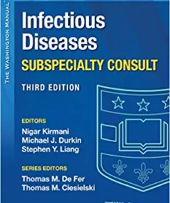 Washington Manual Infectious Disease Subspecialty Consult, 3rd Edition (Original PDF from Publisher)