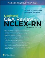 Lippincott Q&A Review for NCLEX-RN (Lippincott's Review For NCLEX-RN) 13th Ed Epub+Converted pdf