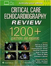 Critical Care Echocardiography Review: 1200+ Questions and Answers First Ed 2021 epub+converted pdf