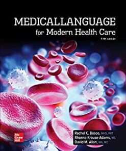 Medical Language for Modern Health Care, 5th Edition (Original PDF from Publisher)