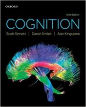 Cognition 6th Edition 2016 Original pdf