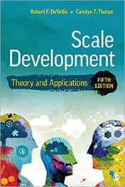 Scale Development: Theory and Applications (Applied Social Research Methods) Fifth Edition 2021 Original pdf