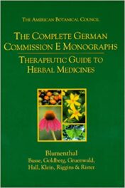 The Complete German Commission E Monographs: Therapeutic Guide to Herbal Medicines (Scanned PDF) 1998