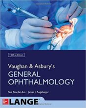 Vaughan & Asbury’s General Ophthalmology, 19th Edition (ORIGINAL PDF)