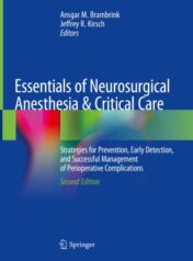 Essentials of Neurosurgical Anesthesia & Critical Care Strategies for Prevention, Early Detection, and Successful Management of Perioperative Complications 2020 ORIGINAL PDF