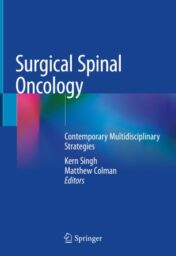 Surgical Spinal Oncology Contemporary Multidisciplinary Strategies 2020 Original pdf