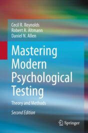 Mastering Modern Psychological Testing(ORIGINAL PDF)