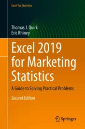 Excel 2019 for Marketing Statistics A Guide to Solving Practical Problems 2021 Original pdf