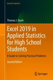 Excel 2019 in Applied Statistics for High School Students A Guide to Solving Practical Problems 2021 Original pdf