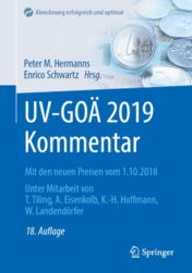 UV-GOÄ 2019 Kommentar Mit den neuen Preisen vom 1.10.2018 2019 ORIGINAL PDF