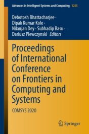 Proceedings of International Conference on Frontiers in Computing and Systems COMSYS 2020 2021 Original pdf