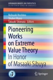 Pioneering Works on Extreme Value Theory In Honor of Masaaki Sibuya 2021 Original pdf