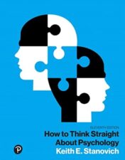 How to Think Straight About Psychology (What’s New in Psychology), 11th Edition 2018 epub+converted pdf