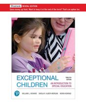 Exceptional Children: An Introduction to Special Education, 12th Edition 2022 Epub+ converted pdf