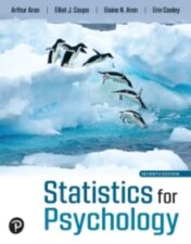 Statistics for Psychology, 7th Edition 2022 Original PDF