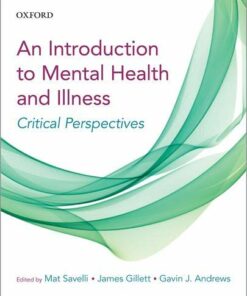 An Introduction to Mental Health and Illness: Critical Perspectives (Original PDF from Publisher)