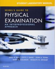 Student Laboratory Manual for Seidel's Guide to Physical Examination: An Interprofessional Approach, 9th Edition 2018 Original PDF